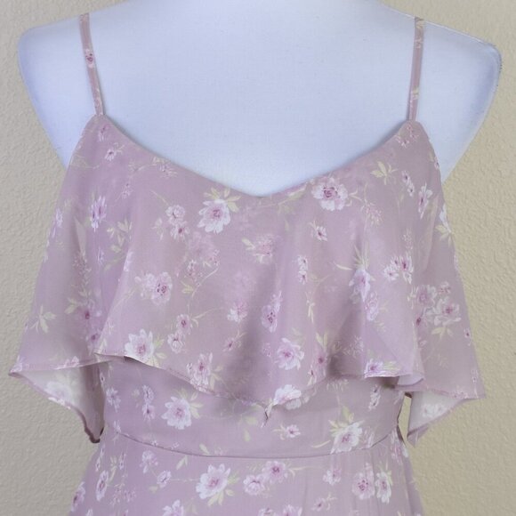 Birdy Grey Mauve Floret Jane Convertible Dress - S - Picture 3 of 13